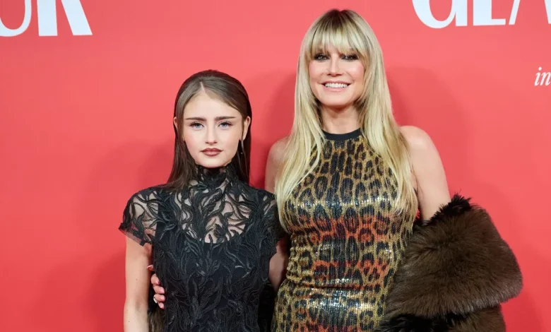 Heidi Klum and daughter Leni steal the spotlight with stunning red carpet twinning moment