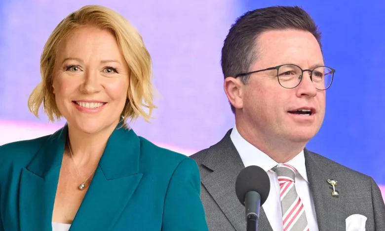 Heidi Murphy questions police minister Anthony Carbines on Victoria’s crime issue