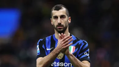 Henrikh Mkhitaryan will return to Inter’s squad for the match against Pisa