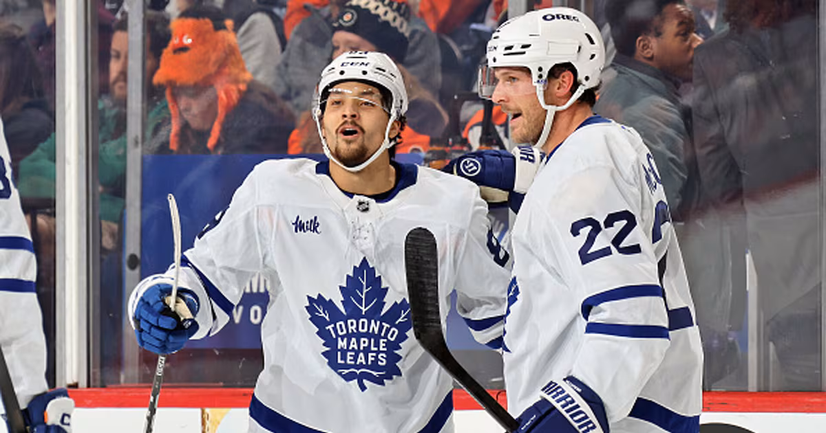 'He's deserved it': Robertson earning look in Leafs top six