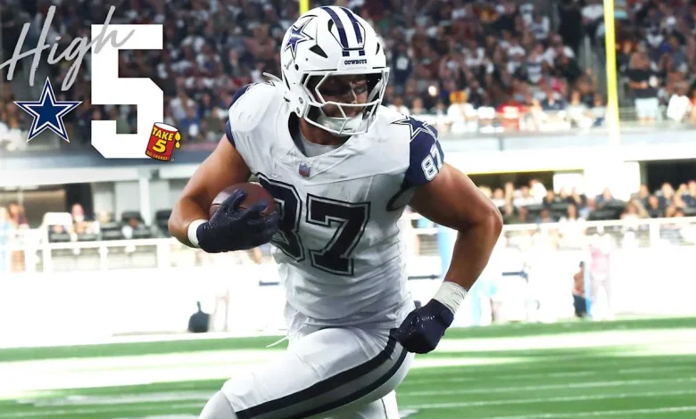 High 5: Five key offensive figures in Cardinals-Cowboys