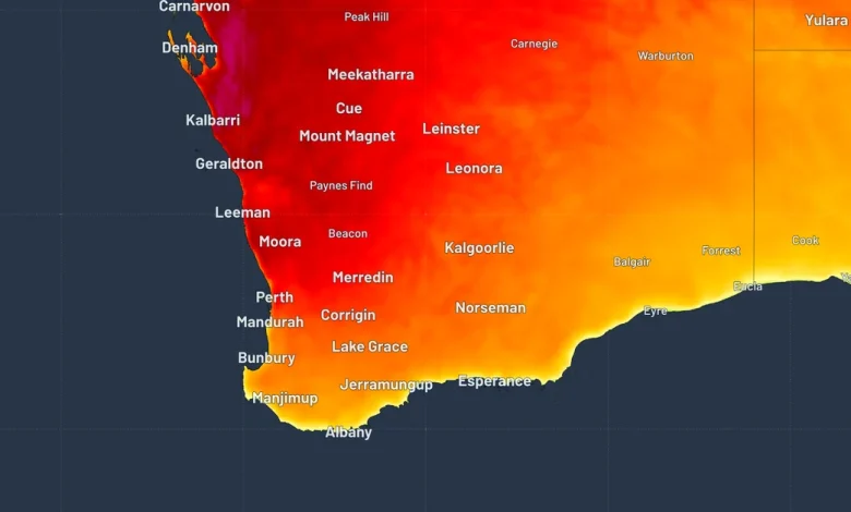 High heat, thunderstorms to sweep Australia's west this week
