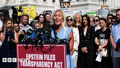 High-profile Republican Marjorie Taylor Greene to quit Congress after Trump feud