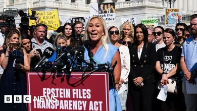 High-profile Republican Marjorie Taylor Greene to quit Congress after Trump feud