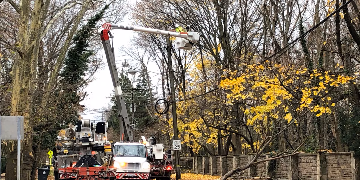 High winds in Cleveland Heights cause power outages