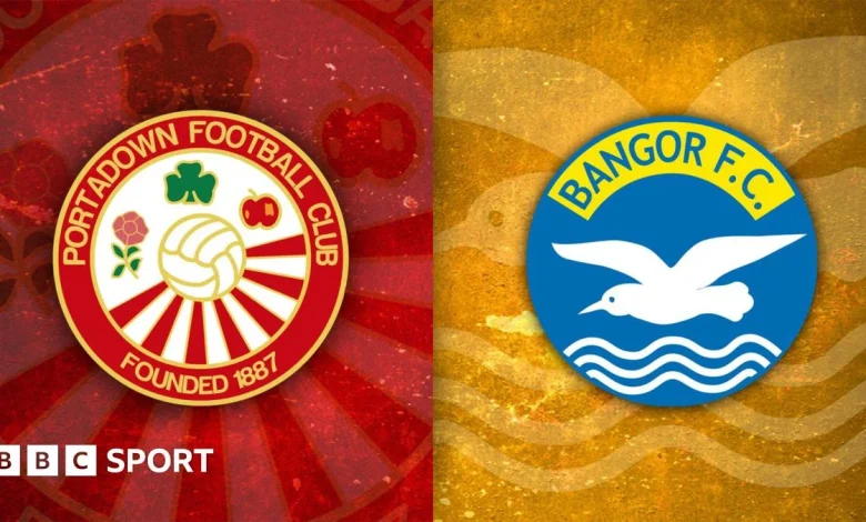 Highlights: Portadown and Bangor share spoils at Shamrock Park