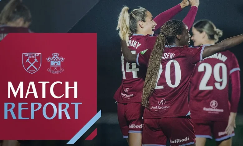 Highlights & Report | Asseyi, Martinez and Morgan score in five-star West Ham performance