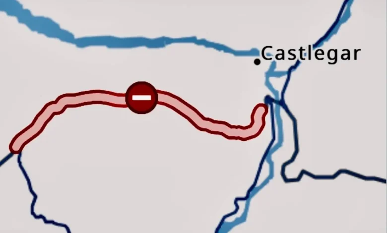 Highway 3 reopens west of Castlegar after crash cleared