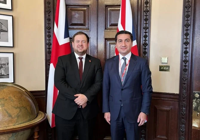 Hikmet Hajiyev met with Steven Doughty