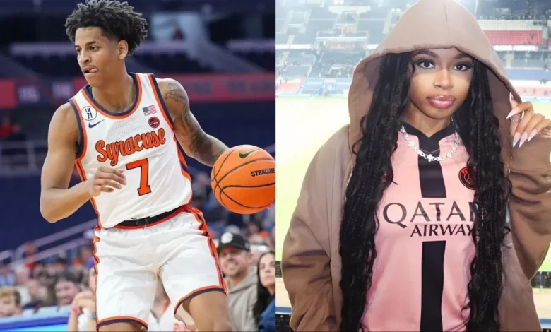 "Him", "Mud" - Kiyan Anthony's GF Angel Bradley, Bryce James & others Hype Syracuse Rookie's Latest Photo Dump Highlighting his Basketball Grind