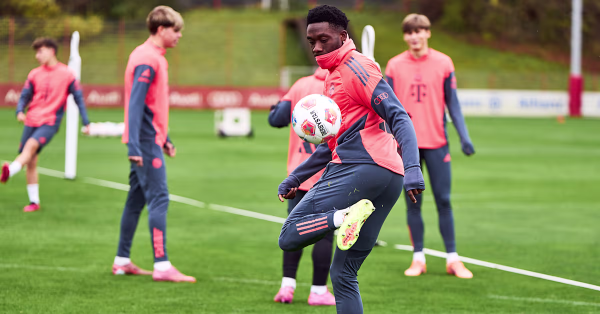 Hiroki Ito trains fully, Alphonso Davies completes partial session with team, Jamal Musiala works with ball