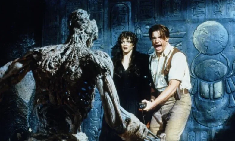 His lips may be sealed, but Brendan Fraser is "hopeful" about Mummy 4