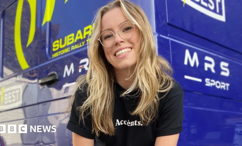 Hollie Transitions from Teaching to Motorsport Media and Co-Driving at Rally Event