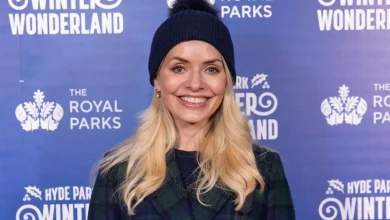 Holly Willoughby steals the show at Winter Wonderland…