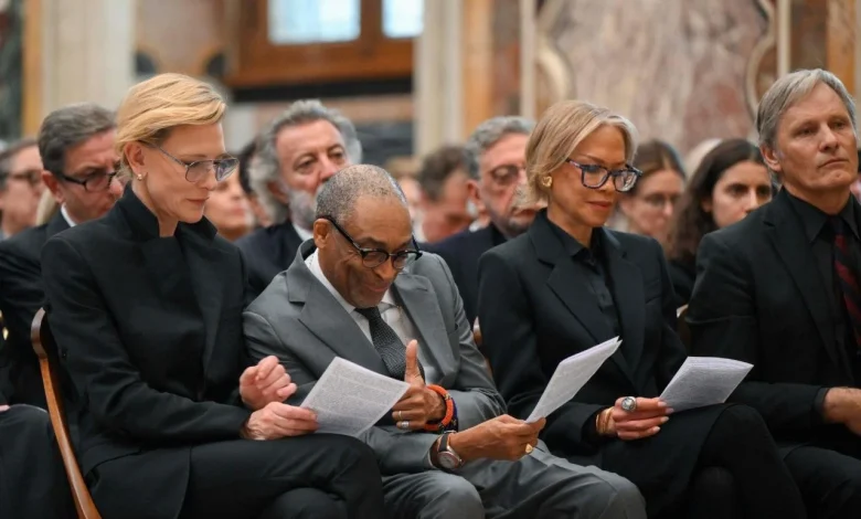 Hollywood to the Vatican: Cate Blanchett, Spike Lee meet Pope