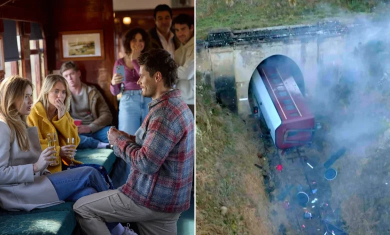 Home And Away train crash finale: Ada Nicodemou, Emily Weir, Ryan Bown and Ally Harris reveal who is in danger