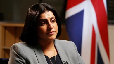 Home secretary admits illegal immigration numbers still 'too high' under Labour - but says Farage can 'sod off'