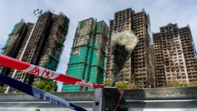 Hong Kong apartment block fire death toll jumps to 128, officials warn could rise further