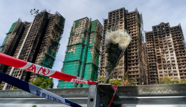 Hong Kong apartment block fire death toll jumps to 128, officials warn could rise further
