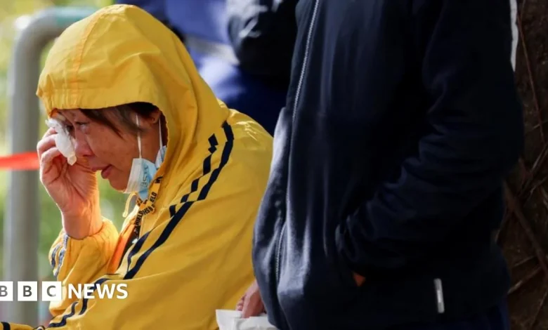 Hong Kong fire: Fury and questions after deadliest blaze in decades