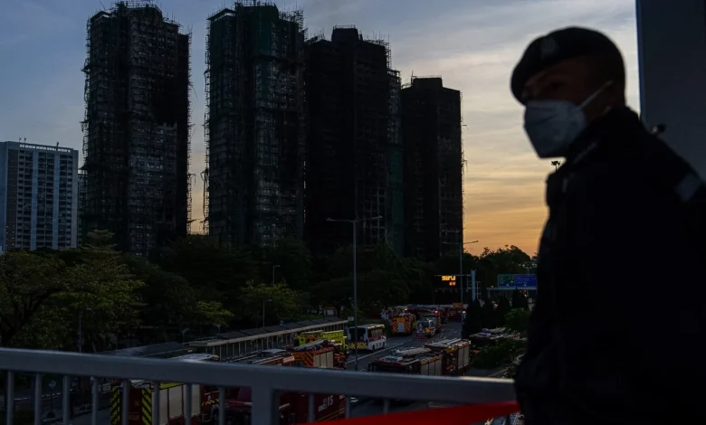 Hong Kong firefighters make final search for survivors after apartment tower blaze kills 94