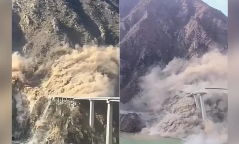 Hongqi Bridge in Southwest China crashes down — it opened only months ago