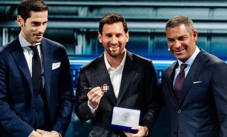 'Honored' Messi awarded key to the city of Miami
