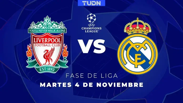 Horario y dónde ver el Liverpool vs. Real Madrid de la UEFA Champions League