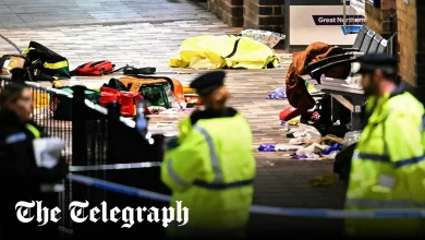 Horror on train after stabbing rampage in Huntingdon