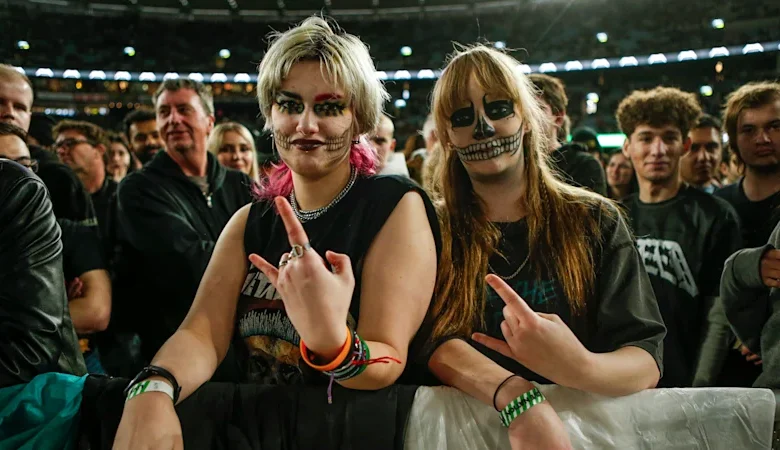 Hours of full on power: Metallica deliver fierce and fiery show