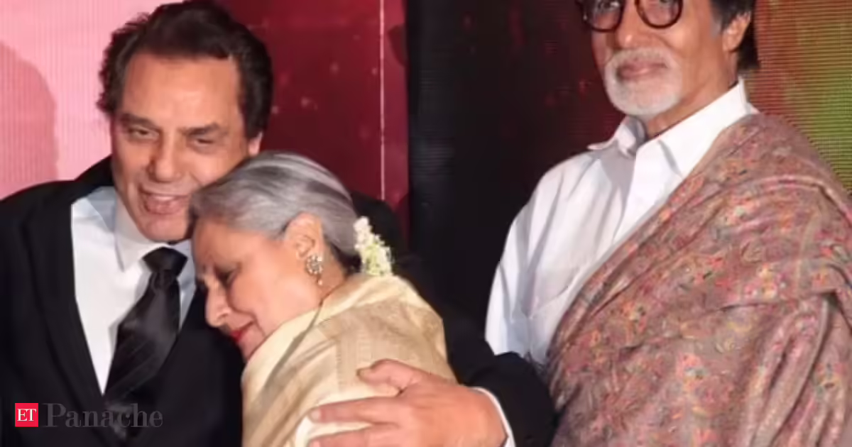 How Amitabh Bachchan reacted when Jaya Bachchan called Dharmendra the most handsome man in Bollywood. She