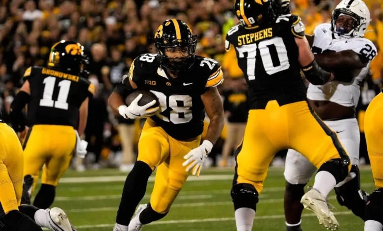 How Iowa tweaked its foundational running game to unleash an O-line and adjust to a new era - The Athletic