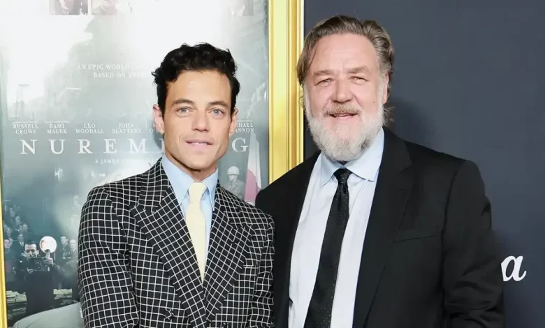 How Rami Malek and Russell Crowe Raised Their Game for Nuremberg (Excl)