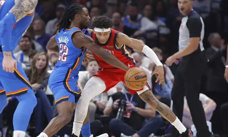 How Thunder's Alex Caruso, Lu Dort have turned Cason Wallace into a true defensive monster