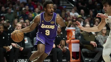 How many points did Bronny James score vs Blazers? Lakers guard has best game of season.