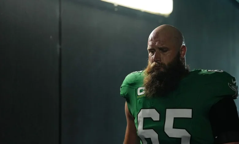 How much longer will the Philadelphia Eagles' O-line have to miss Lane Johnson's dominance?