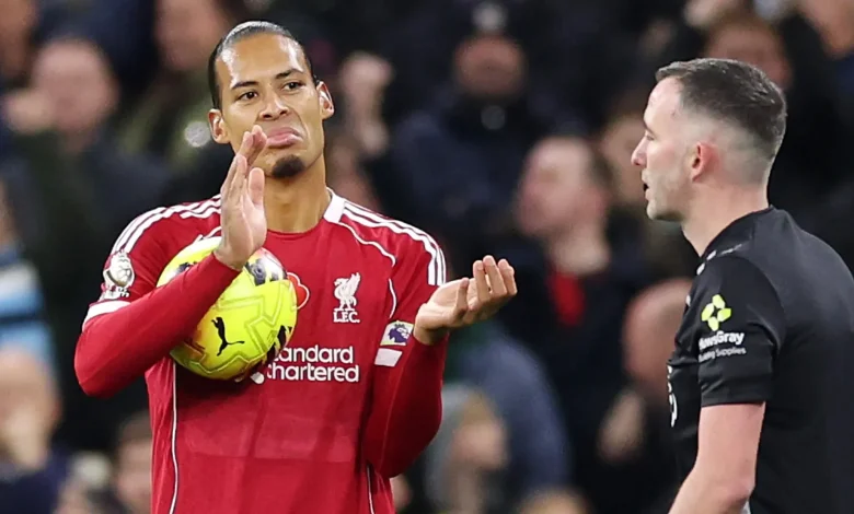 'How on earth is that disallowed?' - Why Virgil van Dijk's goal at Manchester City was ruled out as Liverpool fans go into meltdown