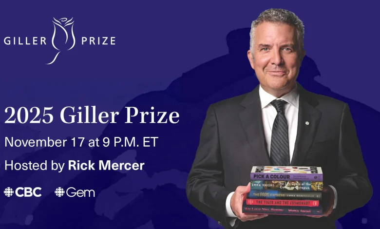 How to Watch the 2025 Giller Prize Ceremony