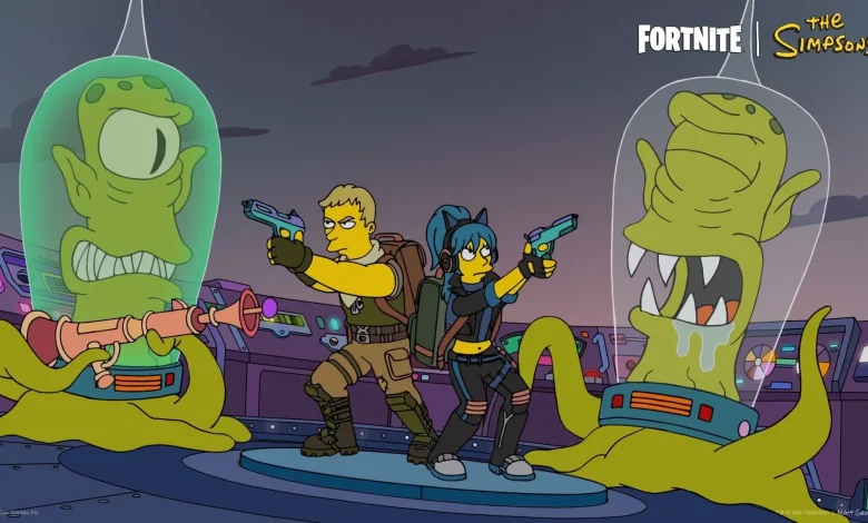 How to pre-download Fortnite Simpsons update v38.00 on PlayStation 5 and Xbox