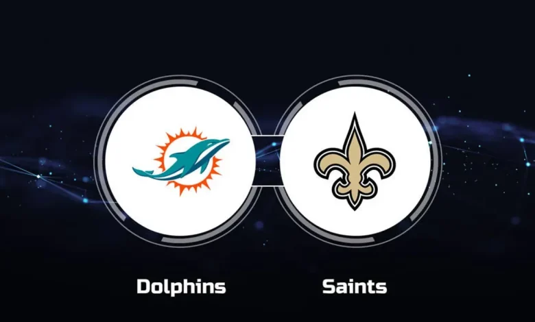 How to watch Dolphins vs. Saints: TV channel, streaming, odds