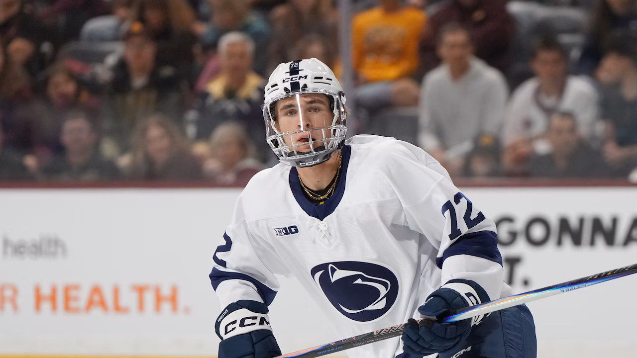 How to watch Gavin McKenna, Penn State vs. Minnesota NCAA Hockey livestream today