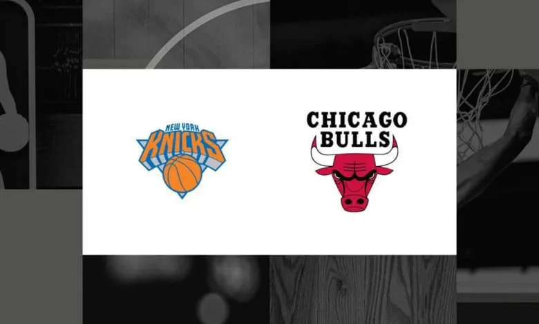 How to watch Knicks vs. Bulls: TV channel and streaming options for October 31