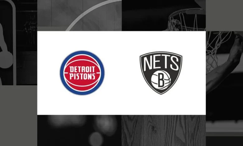 How to watch Pistons vs. Nets: TV channel and streaming options for November 7