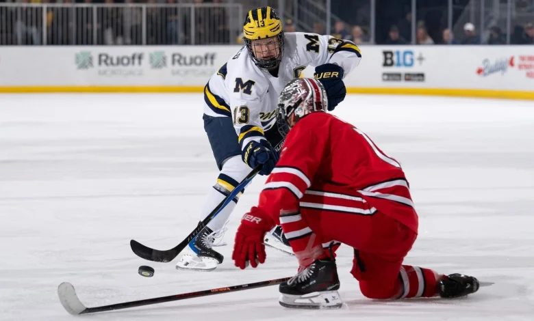 Hughes' Three-Point Night Leads Michigan to Win Over OSU - University of Michigan Athletics