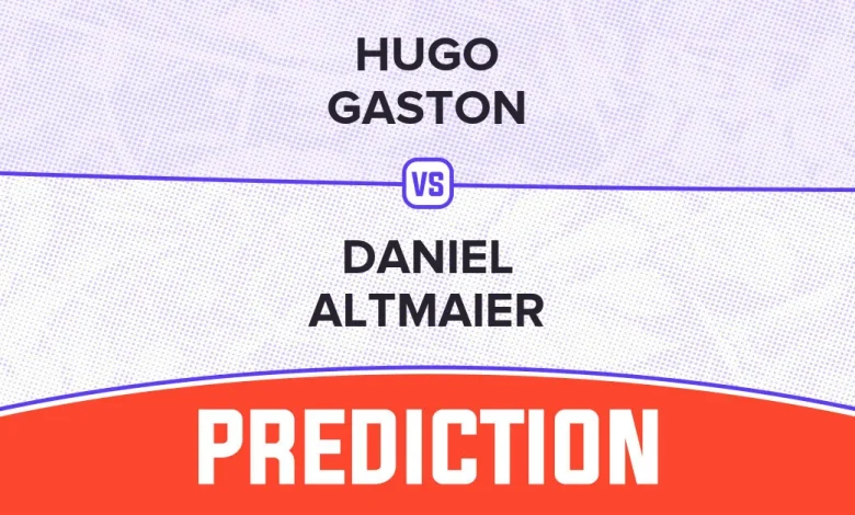 Hugo Gaston vs Daniel Altmaier Prediction - ATP Moselle Open 2025