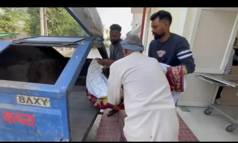 Humanity shamed in Phagwara: Unclaimed body taken for cremation in garbage vehicle