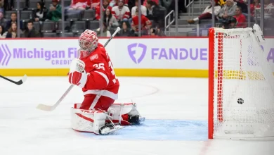 'I don't have an answer': Red Wings have off night, blanked by Islanders