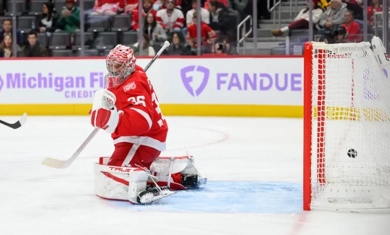 'I don't have an answer': Red Wings have off night, blanked by Islanders