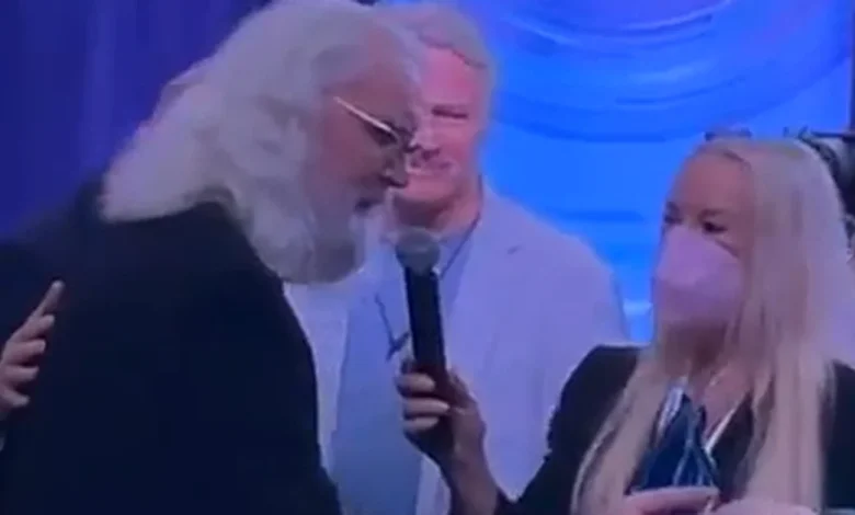 'I suffer from a horrible illness': Billy Connolly's admission as he makes rare appearance to accept award