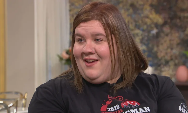 'I used to binge on takeaways and now I'm the world's strongest woman'.